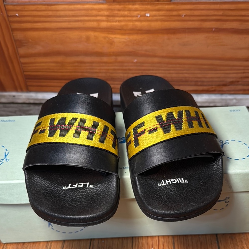 Off White Slides